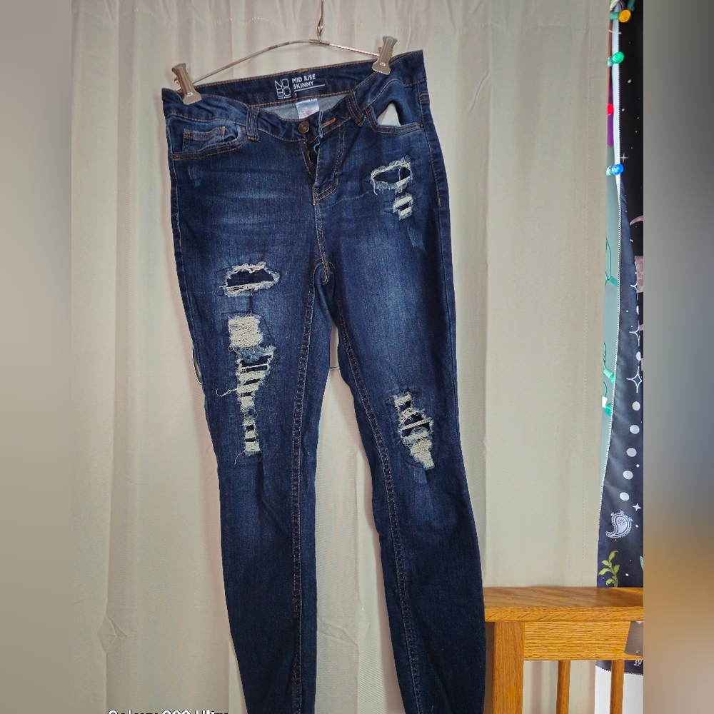 NB No Boundries Distressed Blue Jeans